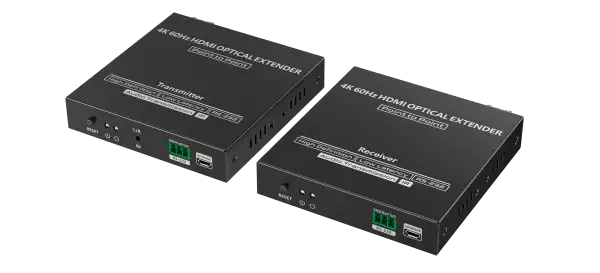 Lenkeng LKV981 — Удлинитель HDMI по оптическому волокну, 4K, до 40 км